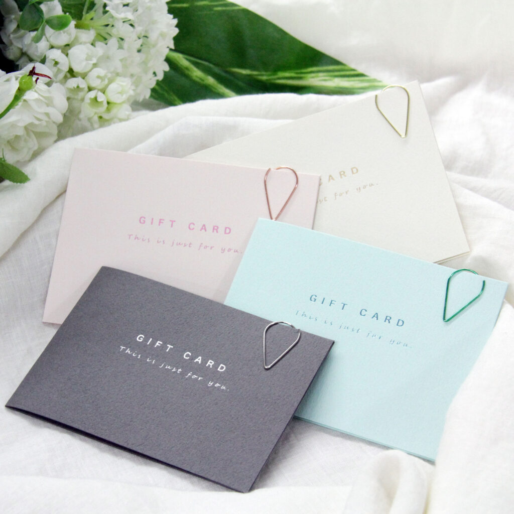 引出物hikicaカードタイプ４色