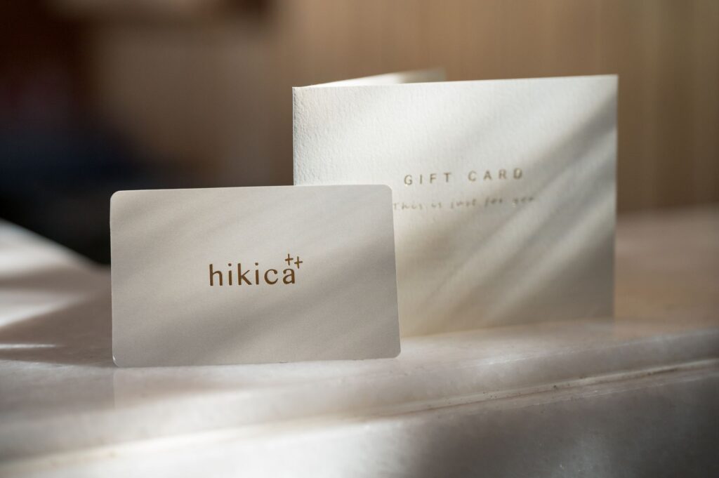 引き出物カードhikcia