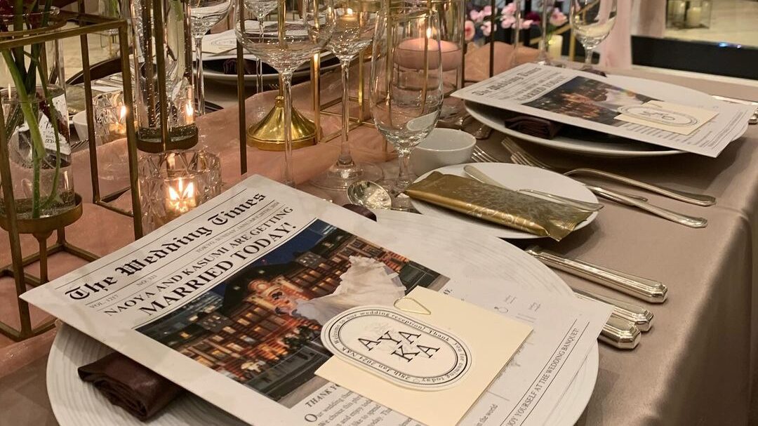 プロフィールブックを引き出物DIYに