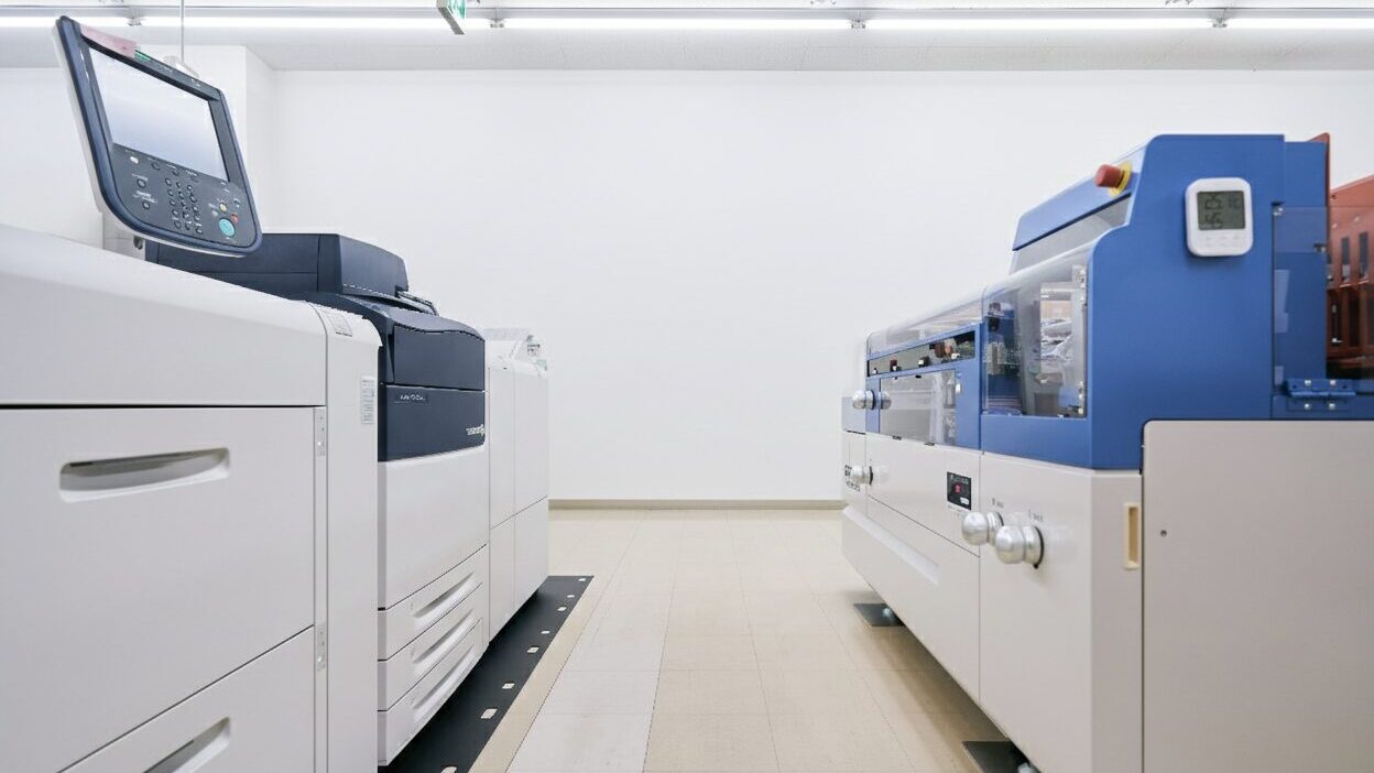 印刷用プリンタと産業用機械