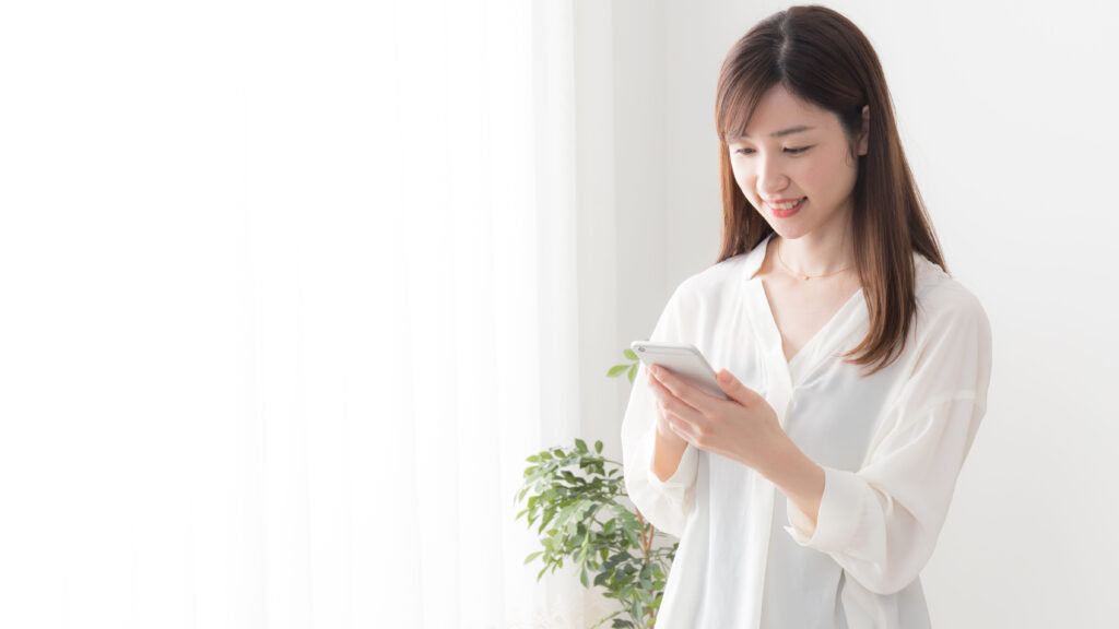 スマホでカタログの引出物が届く