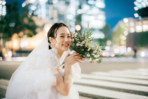 かわいい新婦