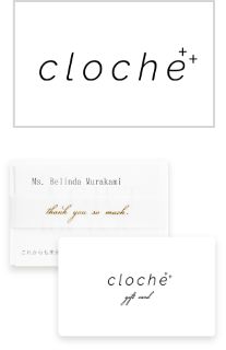 cloche++（クロシェ）ロゴ / cloche++（クロシェ）ケース