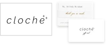 cloche++（クロシェ）ロゴ / cloche++（クロシェ）ケース