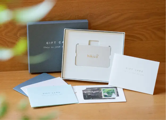 引き出物カードのケースイメージ