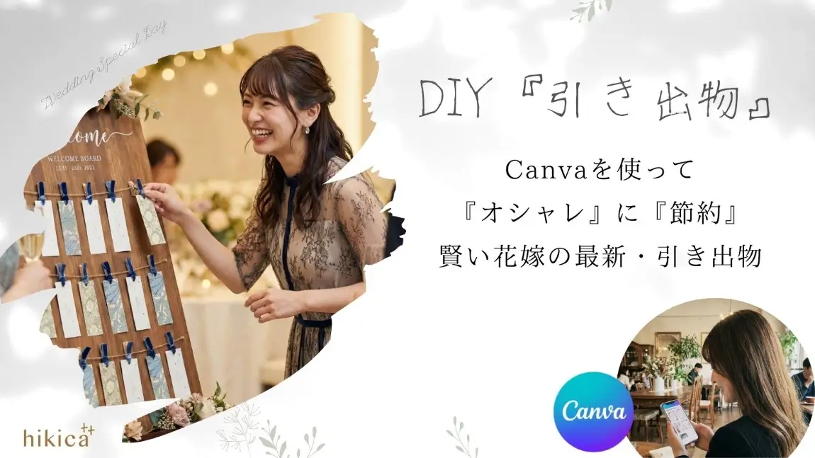 引き出物DIYの紹介