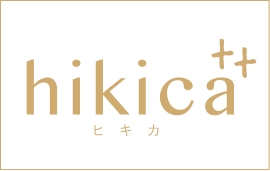 hikica++（ヒキカ）ロゴ