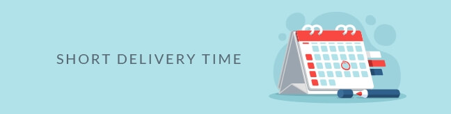 納品までのスケジュール