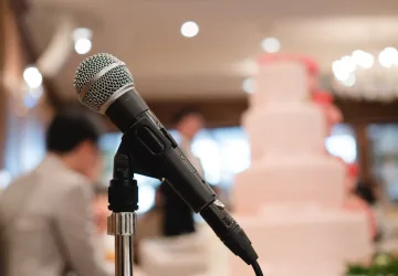 結婚式当日司会者から説明