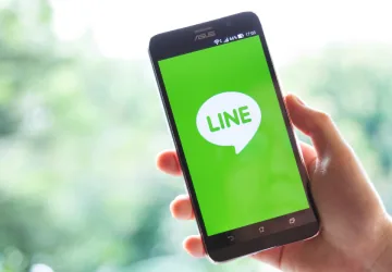 挙式後にLINEで贈る