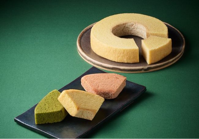 なだ万のバームクーヘンの引き菓子