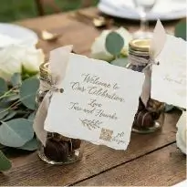 QRシールを活用した写真